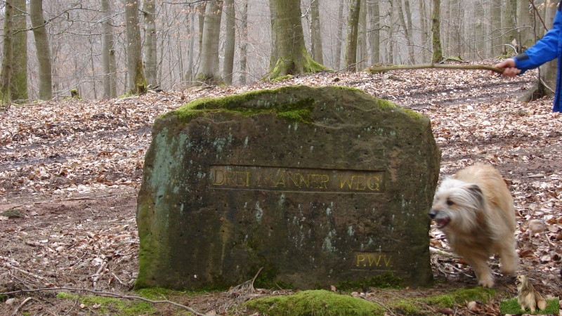 Ritterstein Nr. 193-4 Drei Männer Weg.JPG - Ritterstein Nr.193 Drei Männer Weg